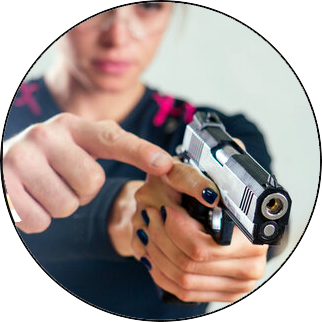 Weapons handling safety training by professionals