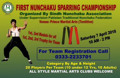 Nunchaku Fight Nunchaks Sparring championship by Prince Martial Arts