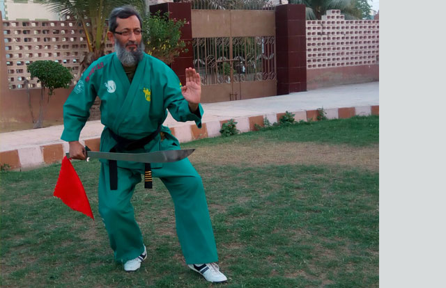 Expert in Sword training in karachi by Prince Martial Arts Academy
