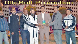 Prince Taekwondo Academy 6th Belt Promotion Ceremony by Master Javed Khan, Master Ashfaq, Master Shabbir Hussain, Abid Alam, Kashi, Saqib, REhan Hashmi MNA Jamal Ahmad MPA were honorable guest