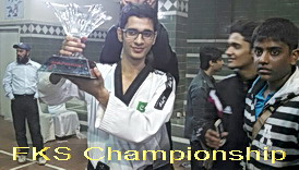 Prince Taekwondo Academy Team won Trophy at FKS Taekwondo Championship karachi