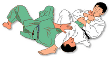 arm bar - submission hold yongmoodo