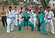Yongmoodo fighters Group Photo Pakistan Yongmoodo Taekwondo players