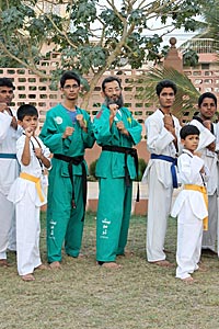 Yongmoodo pakistan instructors at summer-camp