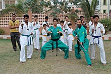 yongmoodo Students Group at Summer Camp 2013 Yongmoodo Pakistan